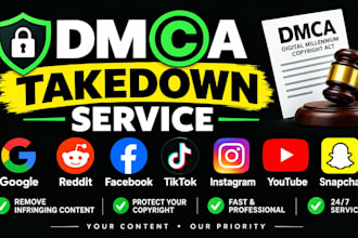 remove copyright content from facebook instagram tiktok