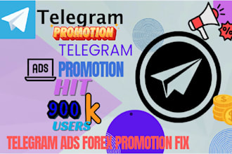 elegram promotion hit 900k users telegram ads