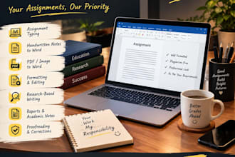 do typing and writing task and do the student tasks