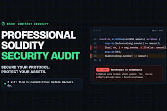 perform a solidity smart contract security audit and review