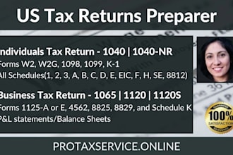 prepare foreign owned llc business tax return 1120 and 5472