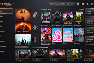 rebrand ios iptv app with vpn integration and admin panel