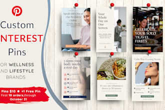 design custom branded pinterest pins for your blog or business