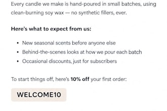 write a welcome email that your subscribers actually read