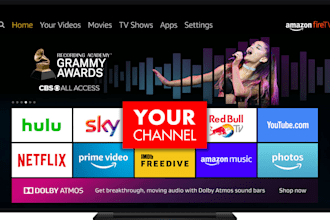 develop amazonfire tv app, smart tv app, apple tv app, roku tv app