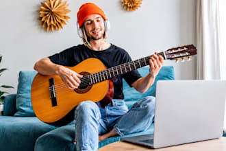 record professional acoustic, electric and classical guitar for your song