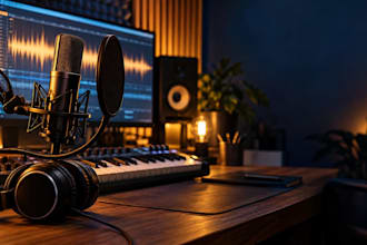 create a custom ai assisted podcast intro or brand jingle