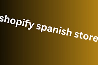setup a spanish dropshipping store with winning product