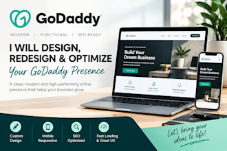design godaddy website godaddy redesign godaddy seo on godaddy website builder