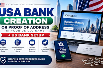 do USA bank creation proof of address for US bank and non residents US bank