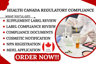 review your supplement label for health canada npn compliance