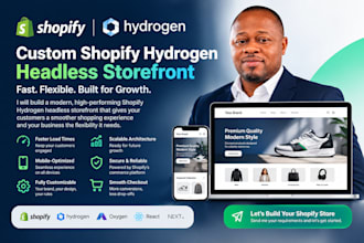 build a custom shopify hydrogen headless storefront