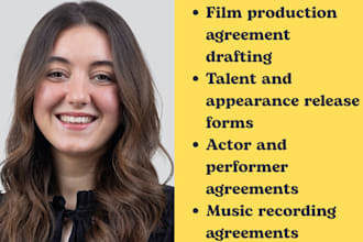 entertainment lawyer for film, music, contracts, and intellectual property in US