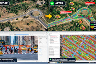 professional proven gis geospatial satellite map annotation dm for proofs