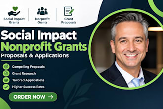 write social impact nonprofit grants grant proposals and applications