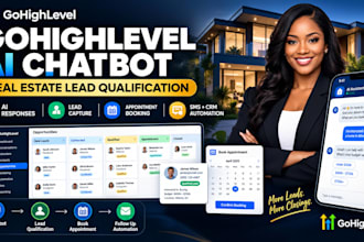 gohighlevel crm  ghl ai chatbot for your real estate business