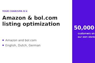 optimize your amazon and bol product listings