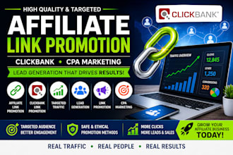 do affiliate link promotion clickbank link promotion and lead generation