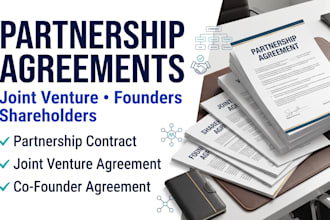 do partnership agreement joint venture and shareholders contract