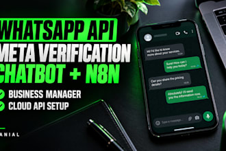 whatsapp api whatsapp chatbot business manager meta verification n8n kradim