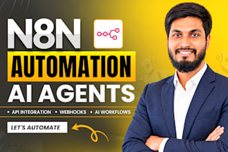 build n8n ai agent, n8n automation, n8n workflow, or ai workflow automation