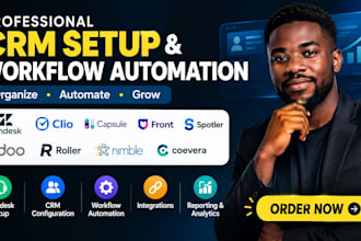 setup zendesk suite clio capsule crm front spotler odoo roller nimble coevera