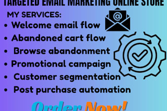 targeted email marketing plan online store klaviyo automation customer strategy