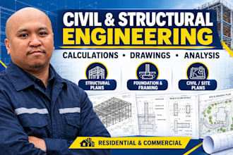 do civil structural engineering permit drawings for ca fl tx mo