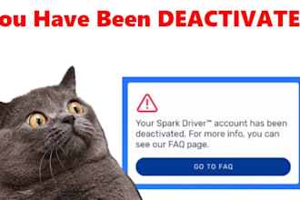 reactivate your uber driver, walmart, uber eat, spark driver deactivated account