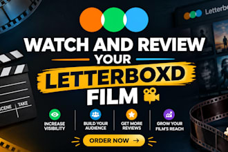 watch and promote letterboxd, increase visibility and growth