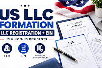 register your US llc, llc formation and ein for US and non US residents