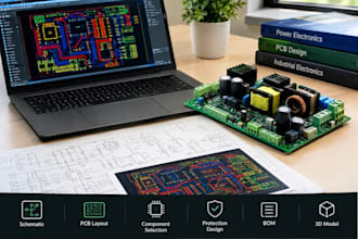 design custom industrial power distribution and protection pcb
