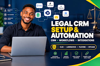 setup law firm intake automation with clio lawmatics filevine mycase law ruler