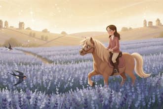 draw children book illustrations