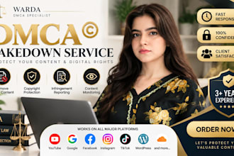 remove stolen content with professional dmca takedown service
