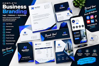 create professional business branding and stationery