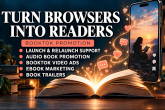 promote your book on booktok with book promotion and ebook marketing