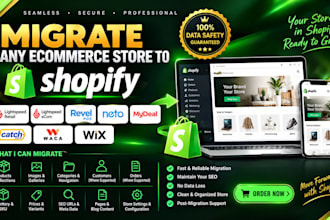 migrate lightspeed retail ecom revel mydeal catch neto waca wix to shopify store