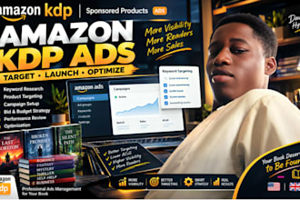 setup and optimize amazon KDP ads for your book