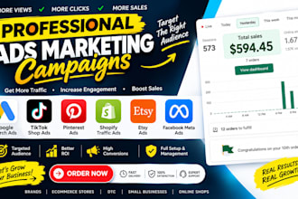 setup microsoft youtube ig pinterest bing ads tiktok facebook meta ads campaign