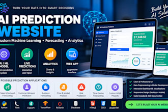 build an ai prediction website with machine learning ai prediction
