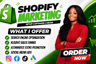 do shopify marketing, boost shopify sales and ecommerce growth
