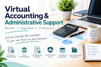 be your virtual accounting and administrative assistant
