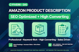 write amazon product description that boosts sales
