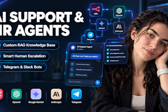 build ai customer support bot, hr onboarding and lead n8n automations
