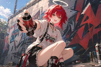 create anime vtuber backgrounds and scene art