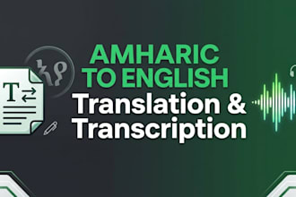 do accurate audio translation and transcription