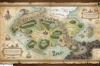 create fantasy maps and sketches for tabletop games