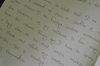 write beautiful letter handwriting