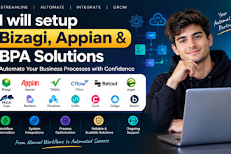 setup bizagi appian tallyfy cflow retool joget pega bardeen parabola unito cyclr